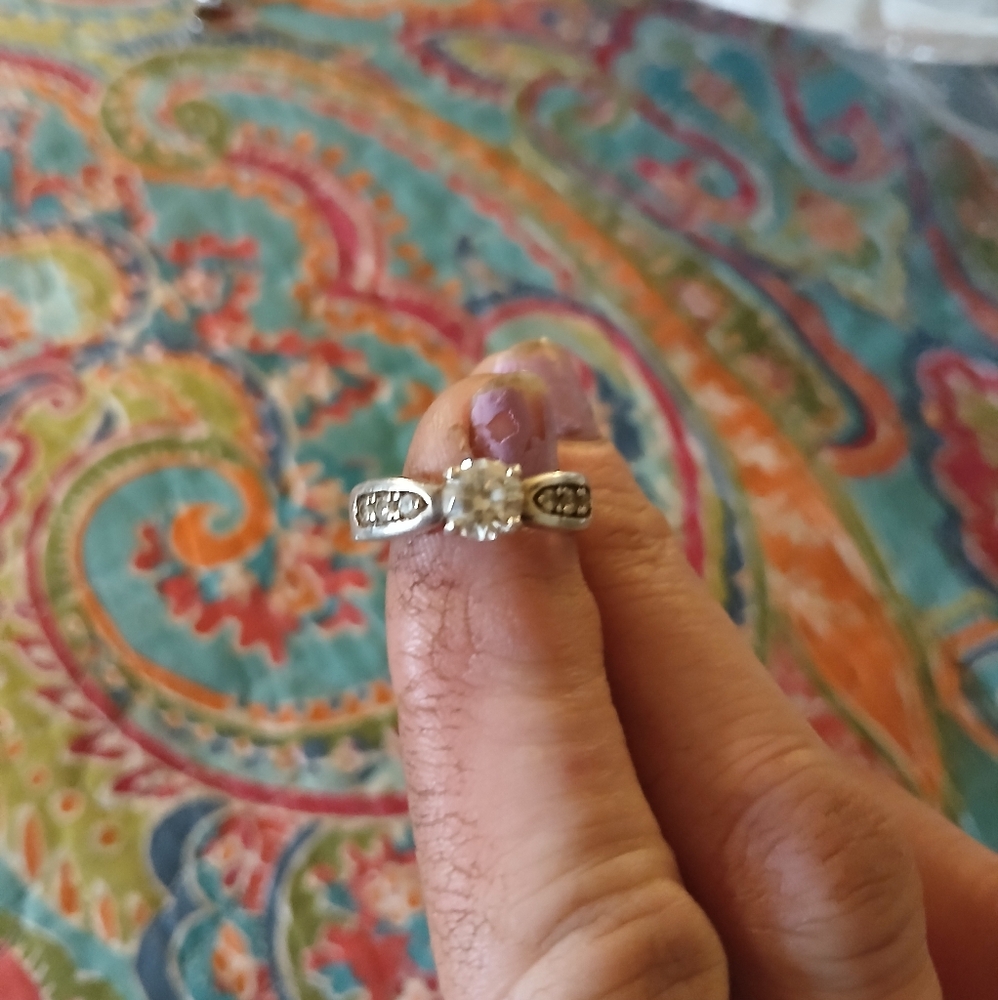 925 silver engagement ring